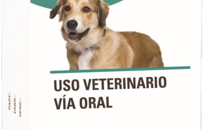 Antiparasitario de amplio espectro para el tratamiento de infestaciones parasitarias por nematodos y cestodos en perros.